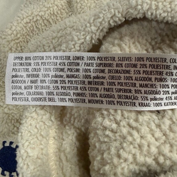 Disney Marvel Spider-Man Sherpa Spirit Jersey Pullover Medium M Sweatshirt - Picture 6 of 6